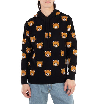 スウェット・トレーナー Moschino 'Teddy' print hoodie Moschino Teddy Bear-print Hoodie | Pink | FARFETCH