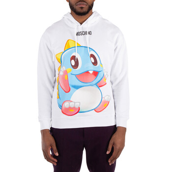 Moschino Bubble Bobble Print Cotton Sweatshirt, Brand Size 44 (US