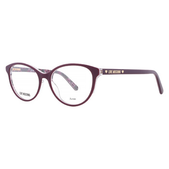Demo Cat Eye Ladies Eyeglasses MOL525 00T7 52
