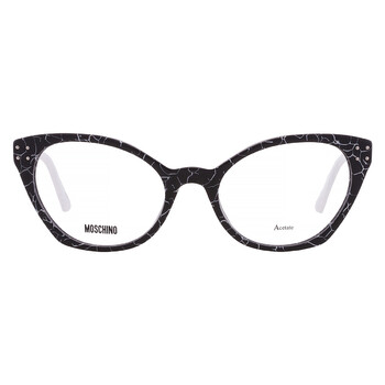 Demo Cat Eye Ladies Eyeglasses MOS582 0W2M 51