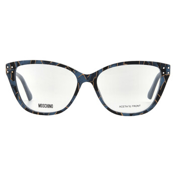 Moschino Demo Butterfly Ladies Eyeglasses MOL572 03H2 53