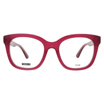 Moschino Demo Square Ladies Eyeglasses MOS636 009Q 50 716736990422