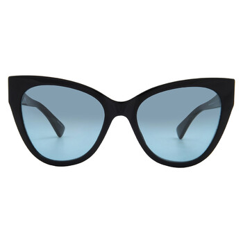 Grey Azure Butterfly Ladies Sunglasses MOS056/S 0807/GB 54