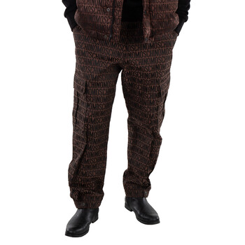 Arte Antwerp Printed Abstract Cotton Pants, Waist Size 34