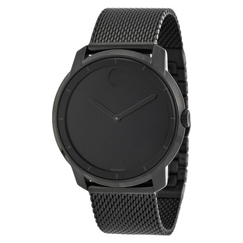 Movado Bold 42 mm Black Dial TR90 Polyurethane Men's Watch 3600099