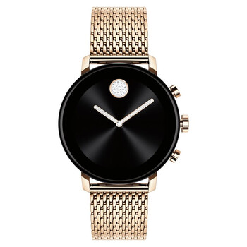 Bold Black Dial Unisex Watch 3660027