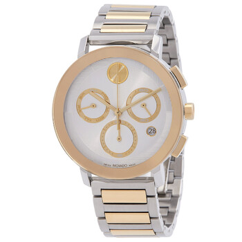 Movado BOLD Evolution 2.0 Chronograph Quartz Blue Dial Men's Watch ...