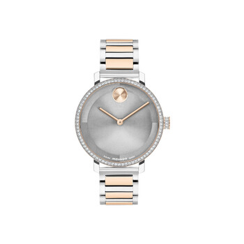 Bold Evolution 2.0 Quartz Grey Dial Ladies Watch 3601283