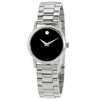 Classic Museum Quartz Black Dial Ladies Watch 2100017