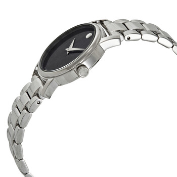Classic Museum Quartz Black Dial Ladies Watch 2100017