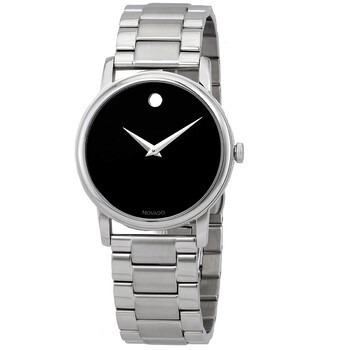 Classic Museum Quartz Black Dial Men's Watch 2100014