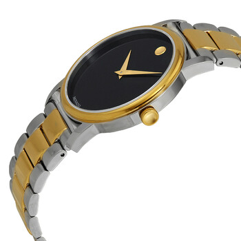 Classic Museum Quartz Black Dial Men's Watch 2100016