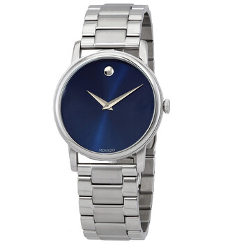 Classic Museum Quartz Navy Dial Men's Watch 2100015