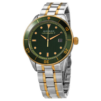 Heritage Quartz Green Dial Men's Watch 3650096