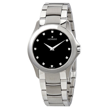Emporio‎ Armani Cleo Quartz Crystal Black Dial Ladies Watch AR70008 Emporio Armani Cleo Quartz Crystal Black Dial Ladies Watch  main image 2
