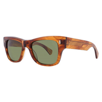DUKE S Boxwood Green Square Unisex Sunglasses ML2034 MRRYE-12KG/BOXGRN 49