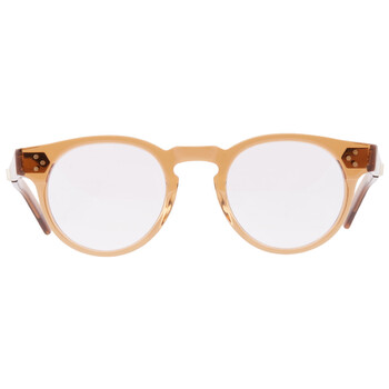 KENNEDY C Demo Round Unisex Eyeglasses ML1017 TOP-WG 46 KENNEDY C Demo Round Unisex Eyeglasses ML1017 TOP-WG 46
