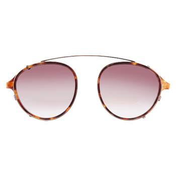 MULHOLLAND AL Sunset Oval Unisex Sunglass Clip ML5001 MPL-ATG/SU 45