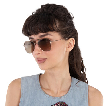 NOVARRO S Smokey Navigator Sunglasses ML4024 BZ-CITR/SMKY 55