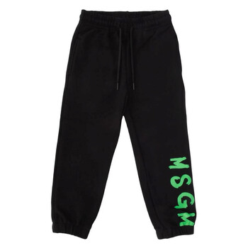 Kids Logo Print Drawstring Sweatpants MSJUFP027-110