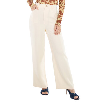 Ladies Josine Boucle Crepe Baggy Pants