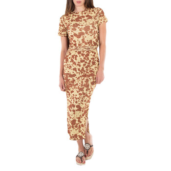 Tie Dye Jannet Twist-Front Dress NW23PFDR01177