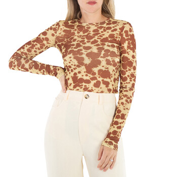 Tie Dye Lymee Mesh-Jersey Top