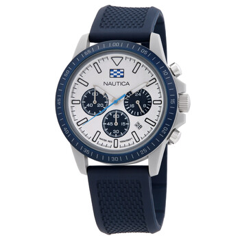 Nautica Orologio Cronografo Uomo NAPBSF407 – Cassa 46 Mm In Acciaio Riciclato, Quadrante Blu, Impermeabile 100 M - 2