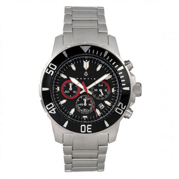 Dive Chrono 500 Chronograph Quartz Black Dial Men's Watch 17065-B