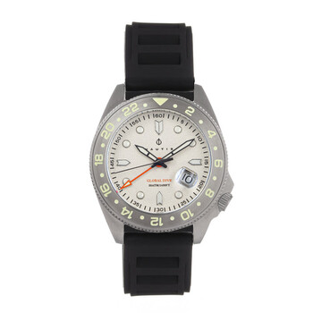 Global Dive White Dial Men's Watch 18093R-E