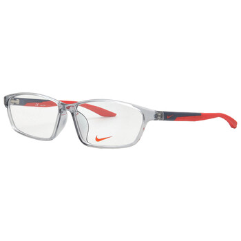 Demo Rectangular Men's Eyeglasses NIKE 7130AF 035 57 Demo Rectangular Men's Eyeglasses NIKE 7130AF 035 57