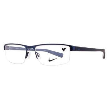 Demo Rectangular Men's Eyeglasses NIKE 8097N 400 55 Demo Rectangular Men's Eyeglasses NIKE 8097N 400 55