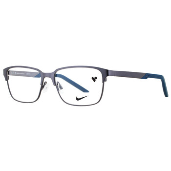 Demo Rectangular Men's Eyeglasses NIKE 8213N 074 55 Demo Rectangular Men's Eyeglasses NIKE 8213N 074 55