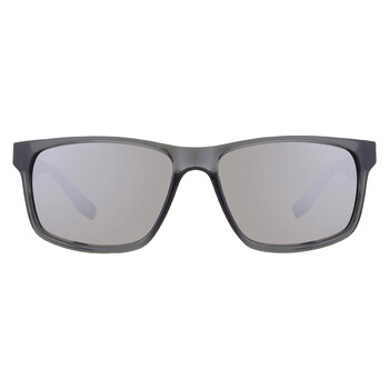 Grey Silver Flash Square Men's Sunglasses NIKE CRUISER MI EV0834 011 59 Grey Silver Flash Square Men's Sunglasses NIKE CRUISER MI EV0834 011 59