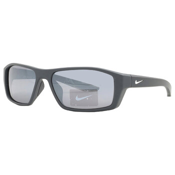 DIME: TARZANA BLACK + GREY W/SILVER FLASH POLARIZED SUNGLASSES main image 1