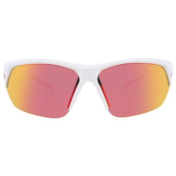 Red Mirror Wrap Men's Sunglasses NIKE SKYLON ACE FQ4683 106 69