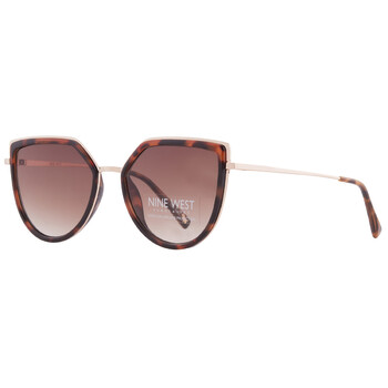 23 454 TRT Brown Cat Eye Ladies Sunglasses 10266623.LTS TRT