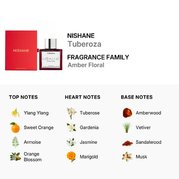 Unisex Tuberoza Extrait de Parfum Spray 1.7 oz Fragrances 8681008055494