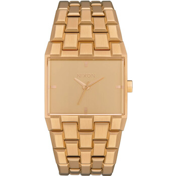 Nixon Ticket II Quartz Gold Dial Men