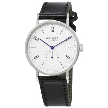 Tangente 38 Galvanized White Silver-plated Dial Men's Watch 164