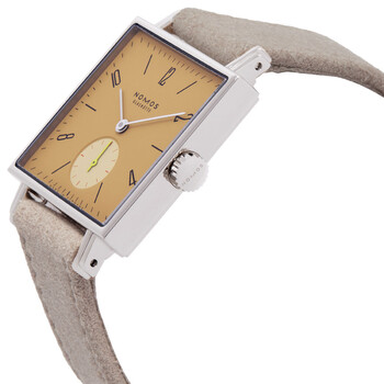 Tetra Ochra Hand Wind Ocher Yellow Dial Watch 437