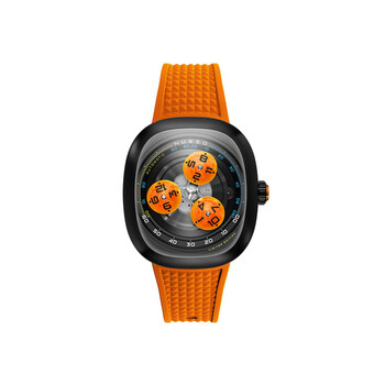 Tri-Star Orbit Orange Dial Men's Watch NB-6116-07