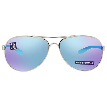 Oakley Feedback Prizm Tungsten Polarized Pilot Ladies Sunglasses