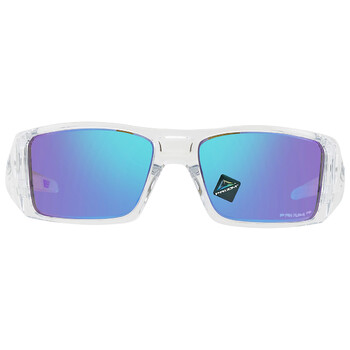 Heliostat Prizm Sapphire Polarized Wrap Men's Sunglasses OO9231 923107 61