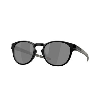 LATCH Prizm Black Polarized Round Men's Sunglasses OO9265 926574 53