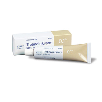 Tretinoin 0.1% Cream 0.7 oz Skin Care 362032417202