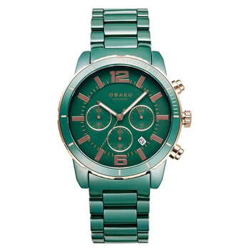 Falk Chronograph Quartz Green Dial Men's Watch V278GCEECE