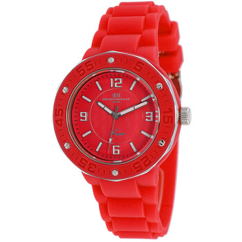 Acqua Quartz Red Dial Ladies Watch OC0225 Acqua Quartz Red Dial Ladies Watch OC0225