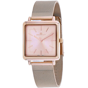 Traditional Rose Gold-tone Dial Ladies Watch OC0287