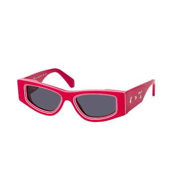 Off-White Andy Dark Grey Irregular Unisex Sunglasses OERI047